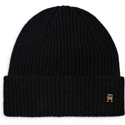Tommy Hilfiger Kaszmirowa czapka czarny OS Tommy Hilfiger Kaszmirowa czapka czarny OS