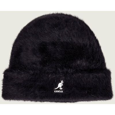 KANGOL Wełniana czapka czarny OS KANGOL Wełniana czapka czarny OS