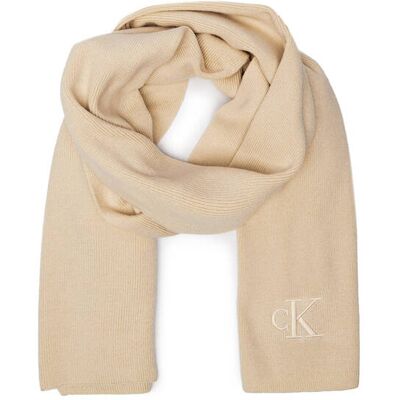 Calvin Klein Jeans Szal ecru OS Calvin Klein Jeans Szal ecru OS