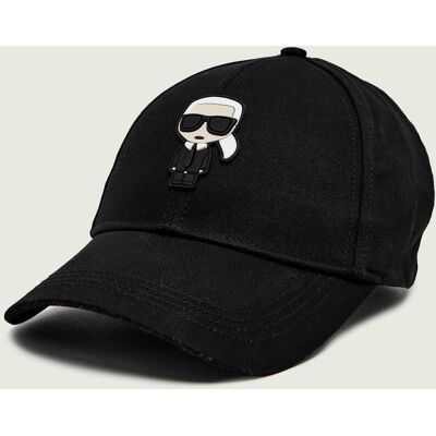 Karl Lagerfeld Bejsbolówka K/Ikonik czarny OS Karl Lagerfeld Bejsbolówka K/Ikonik czarny OS