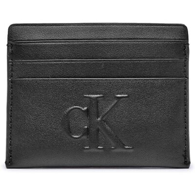 Calvin Klein Jeans Etui na karty 6CC czarny OS Calvin Klein Jeans Etui na karty 6CC czarny OS