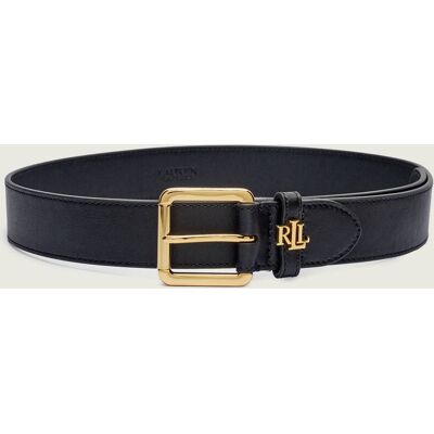Polo Ralph Lauren LAUREN RALPH LAUREN Skórzany pasek czarny XS Polo Ralph Lauren LAUREN RALPH LAUREN Skórzany pasek czarny XS