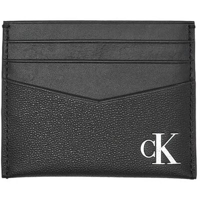 Calvin Klein Jeans Etui na karty MONO SILVER czarny OS Calvin Klein Jeans Etui na karty MONO SILVER czarny OS