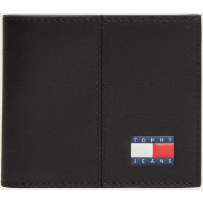 Tommy Jeans Portfel HERITAGE czarny OS Tommy Jeans Portfel HERITAGE czarny OS