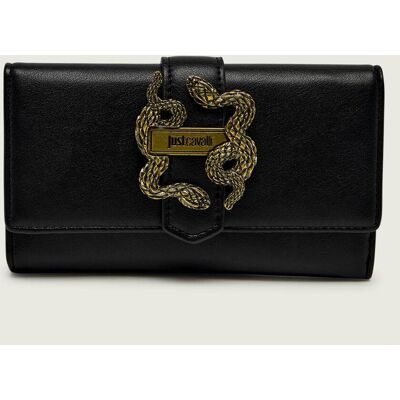 Just Cavalli Portfel ICONIC SNAKES czarny OS Just Cavalli Portfel ICONIC SNAKES czarny OS