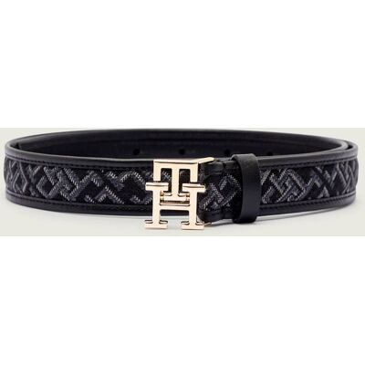 Tommy Hilfiger Pasek czarny 85 Tommy Hilfiger Pasek czarny 85
