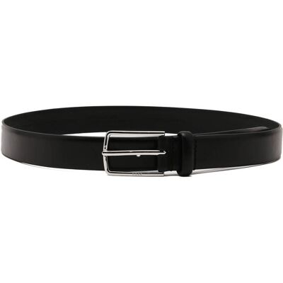 Boss BLACK Skórzany pasek Chuck-O_Sz30 czarny 100 Boss BLACK Skórzany pasek Chuck-O_Sz30 czarny 100