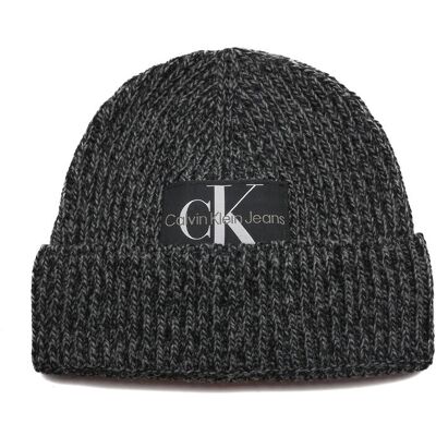 Calvin Klein Jeans Czapka z dodatkiem wełny szary OS Calvin Klein Jeans Czapka z dodatkiem wełny szary OS
