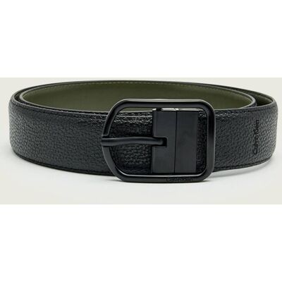 Calvin Klein Skórzany dwustronny pasek czarny 105 Calvin Klein Skórzany dwustronny pasek czarny 105