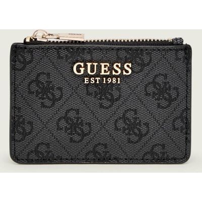 Guess Etui na karty LAUREL II czarny OS Guess Etui na karty LAUREL II czarny OS