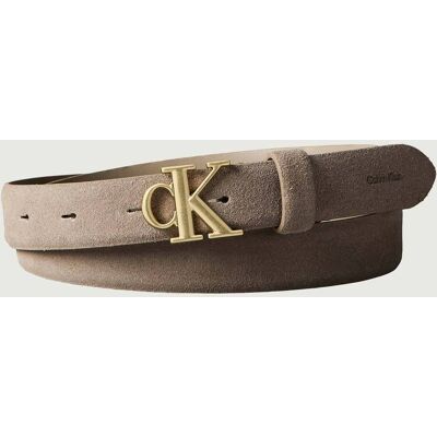 Calvin Klein Pasek zamsz beżowy 95 Calvin Klein Pasek zamsz beżowy 95