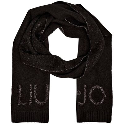 Liu Jo Szal czarny OS Liu Jo Szal czarny OS