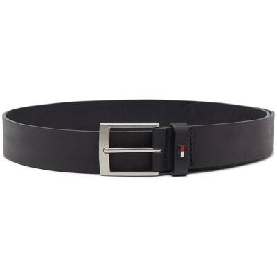Tommy Hilfiger Skórzany pasek ADAN 3.5 czarny 90 Tommy Hilfiger Skórzany pasek ADAN 3.5 czarny 90