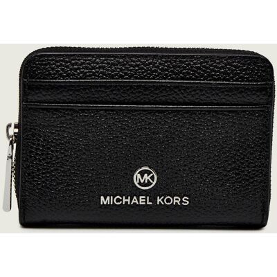 Michael Kors Skórzany portfel Jet Set Charm czarny OS Michael Kors Skórzany portfel Jet Set Charm czarny OS