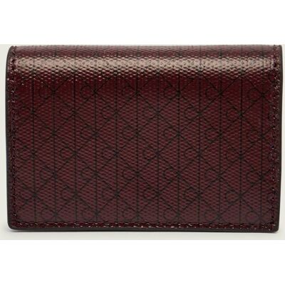 Calvin Klein Etui na karty bordowy OS Calvin Klein Etui na karty bordowy OS