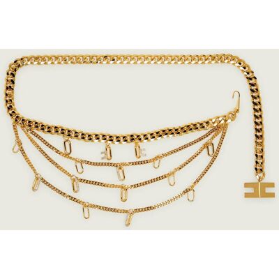 Elisabetta Franchi Pasek złoty S Elisabetta Franchi Pasek złoty S