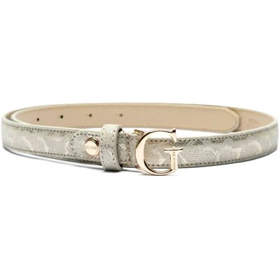 Guess Pasek H30 beżowy L Guess Pasek H30 beżowy L