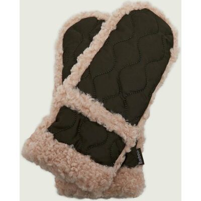 Barbour Rękawiczki Marnie shearling oliwkowy S Barbour Rękawiczki Marnie shearling oliwkowy S