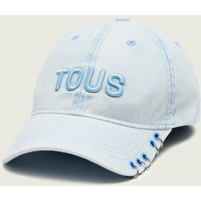 Tous Jeansowa bejsbolówka błękitny OS Tous Jeansowa bejsbolówka błękitny OS