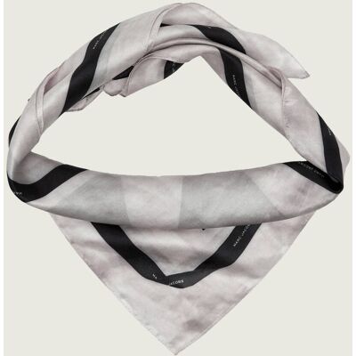 Marc Jacobs Jedwabna chusta Bow beżowy OS Marc Jacobs Jedwabna chusta Bow beżowy OS