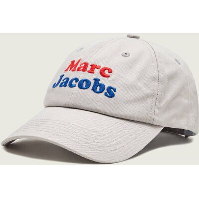 Marc Jacobs Bejsbolówka Canal St logo szary OS Marc Jacobs Bejsbolówka Canal St logo szary OS