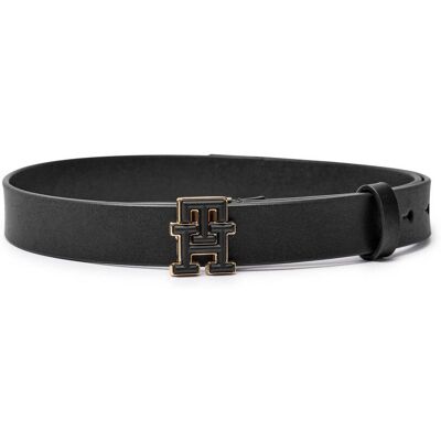 Tommy Hilfiger Skórzany pasek czarny 85 Tommy Hilfiger Skórzany pasek czarny 85