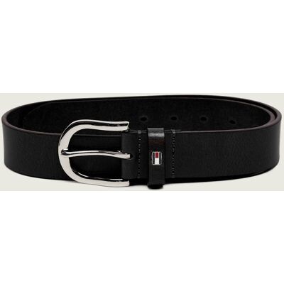 Tommy Hilfiger Skórzany pasek NEW DANNY czarny 75 Tommy Hilfiger Skórzany pasek NEW DANNY czarny 75