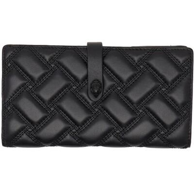 Kurt Geiger Skórzany portfel czarny OS Kurt Geiger Skórzany portfel czarny OS