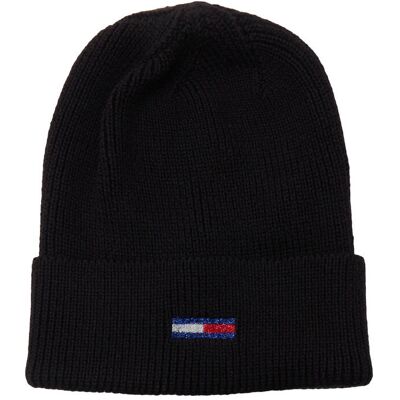 Tommy Jeans Czapka TJW FLAG czarny OS Tommy Jeans Czapka TJW FLAG czarny OS