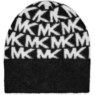 Michael Kors Czapka Feather czarny OS Michael Kors Czapka Feather czarny OS