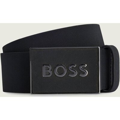 BLACK Skórzany pasek Boss_Icon-S1 czarny 95 BLACK Skórzany pasek Boss_Icon-S1 czarny 95