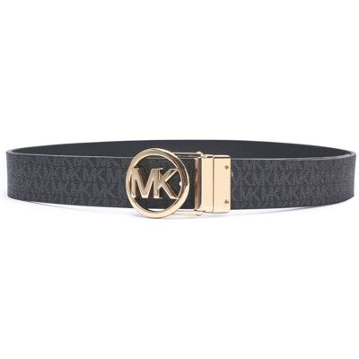 Michael Kors Skórzany dwustronny pasek SAFFIANO czarny XL Michael Kors Skórzany dwustronny pasek SAFFIANO czarny XL