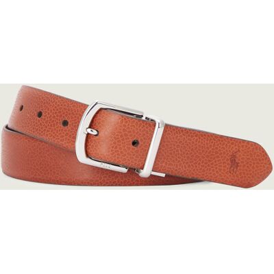 Polo Ralph Lauren Skórzany dwustronny pasek brązowy S Polo Ralph Lauren Skórzany dwustronny pasek brązowy S