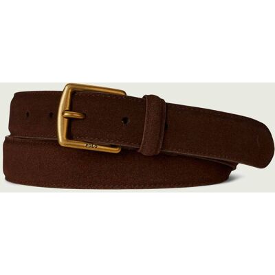 Polo Ralph Lauren Pasek zamsz brązowy L Polo Ralph Lauren Pasek zamsz brązowy L
