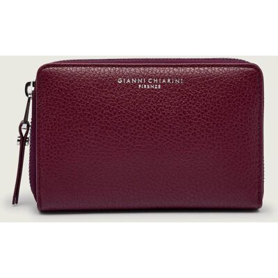 GIANNI CHIARINI Skórzany portfel GRAIN bordowy OS GIANNI CHIARINI Skórzany portfel GRAIN bordowy OS