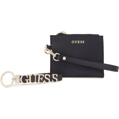 Guess Etui na karty czarny OS Guess Etui na karty czarny OS