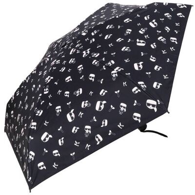 Karl Lagerfeld Parasol Ikonik czarny OS Karl Lagerfeld Parasol Ikonik czarny OS