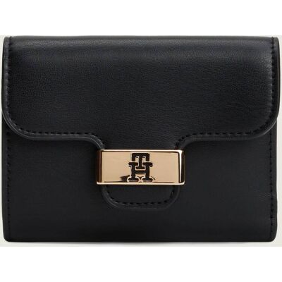 Tommy Hilfiger Portfel HERITAGE czarny OS Tommy Hilfiger Portfel HERITAGE czarny OS
