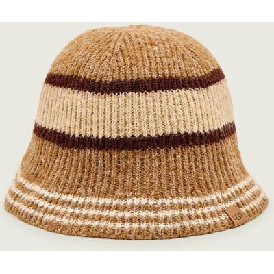UGG Kapelusz W BRUSHED z dodatkiem wełny beżowy S/M UGG Kapelusz W BRUSHED z dodatkiem wełny beżowy S/M