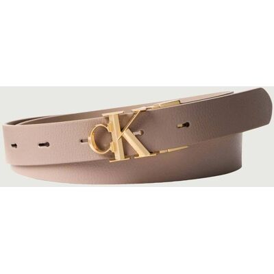 Calvin Klein Dwustronny pasek FACETED różowy 100 Calvin Klein Dwustronny pasek FACETED różowy 100