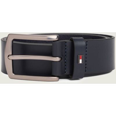 Tommy Hilfiger Skórzany pasek DENTON 4.0 granatowy 85 Tommy Hilfiger Skórzany pasek DENTON 4.0 granatowy 85