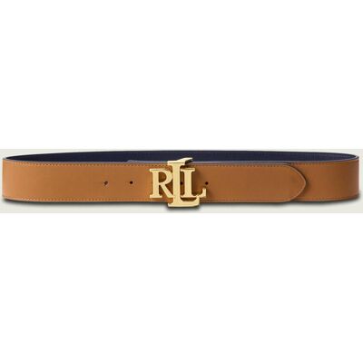 Polo Ralph Lauren LAUREN RALPH LAUREN Skórzany dwustronny pasek camel XS Polo Ralph Lauren LAUREN RALPH LAUREN Skórzany dwustronny pasek camel XS
