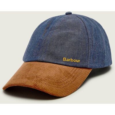 Barbour Jeansowa bejsbolówka MYA granatowy OS Barbour Jeansowa bejsbolówka MYA granatowy OS