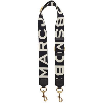 Marc Jacobs Pasek do torebki czarny OS Marc Jacobs Pasek do torebki czarny OS
