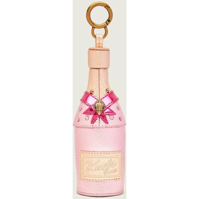 Kurt Geiger Brelok CHAMPAGNE BOTTLE różowy OS Kurt Geiger Brelok CHAMPAGNE BOTTLE różowy OS
