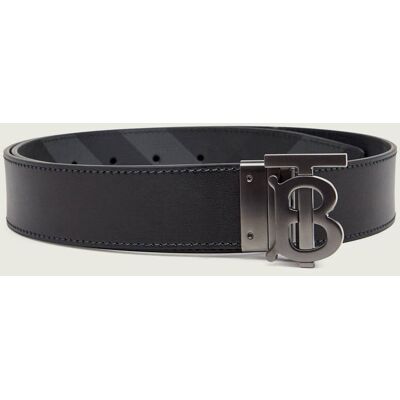Burberry Dwustronny pasek TB czarny 90 Burberry Dwustronny pasek TB czarny 90