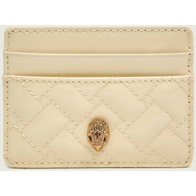 Kurt Geiger Skórzane etui na karty KENSINGTON kremowy OS Kurt Geiger Skórzane etui na karty KENSINGTON kremowy OS