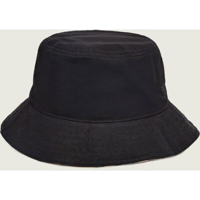 Burberry Dwustronny kapelusz czarny S Burberry Dwustronny kapelusz czarny S