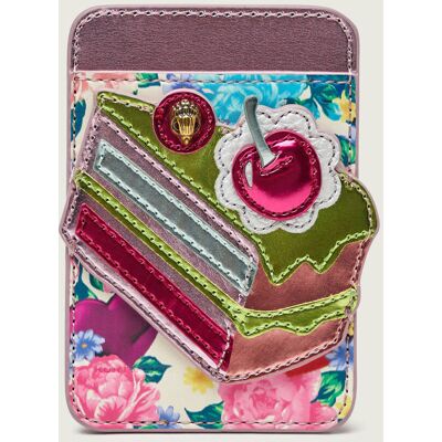 Kurt Geiger Etui na karty CAKE różowy OS Kurt Geiger Etui na karty CAKE różowy OS