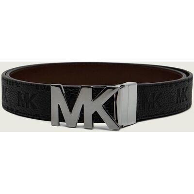 Michael Kors Skórzany dwustronny pasek Empire czarny OS Michael Kors Skórzany dwustronny pasek Empire czarny OS